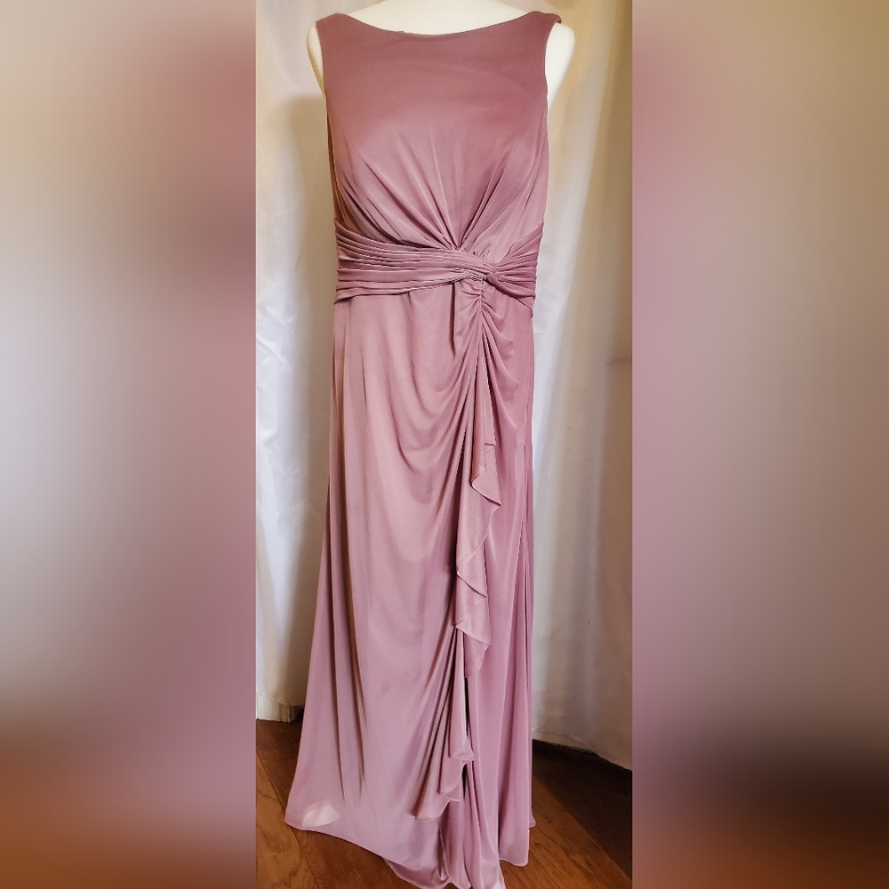 Mauve/Rose Azazie Gown size 14